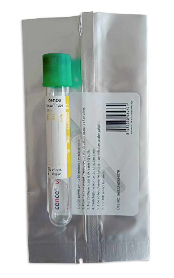Cence CNC-900 Vacuum Blood Collection Tube